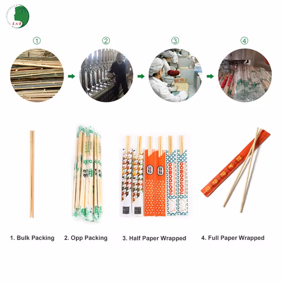 Bacchette rotonde di bambù della fabbrica cinese